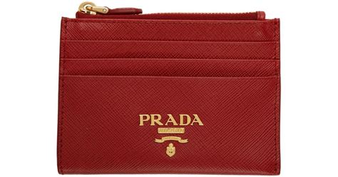 id holder prada|prada card holder with zipper.